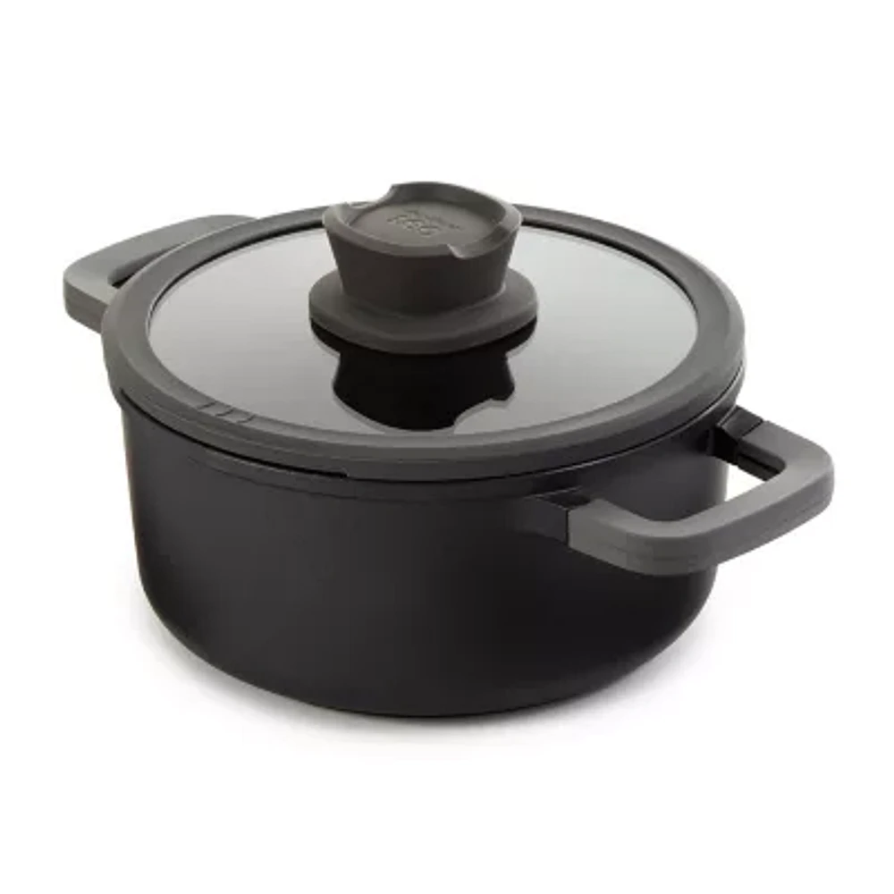 BergHOFF Leo Stone+  Ceramic Non-Stick Stockpot with Lid