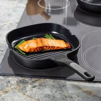 BergHOFF Leo Stone+  Ceramic Non-Stick 10.25" Grill Pan