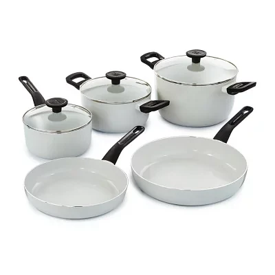 BergHOFF Leo Glints Ceramic Non-Stick 8-pc. Cookware Set