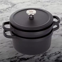 BergHOFF Leo Graphite Enameled Cast Iron 6-qt. Stockpot