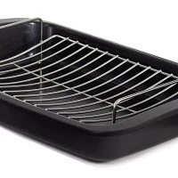 BergHOFF Leo Graphite Non-Stick 16.5X11" Roaster with Rack