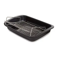 BergHOFF Leo Graphite Non-Stick 16.5X11" Roaster with Rack