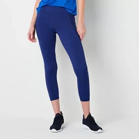 Xersion Womens High Rise Cropped Legging