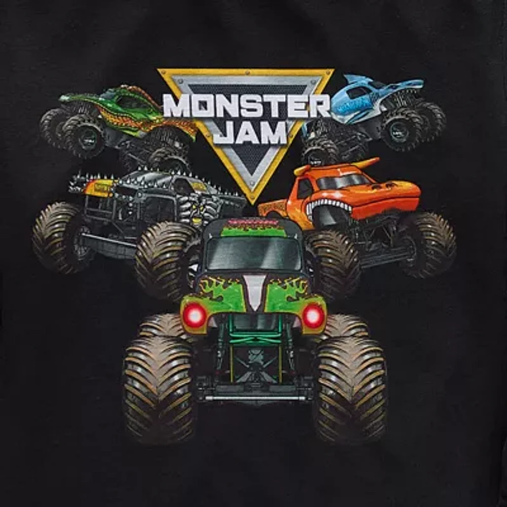 Little & Big Boys 2-pc. Monster Jam Pajama Set