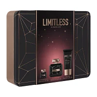 JENNIFER LOPEZ Limitless 3.4 Oz Eau De Parfum 3-Pc Gift Set ($107 Value)