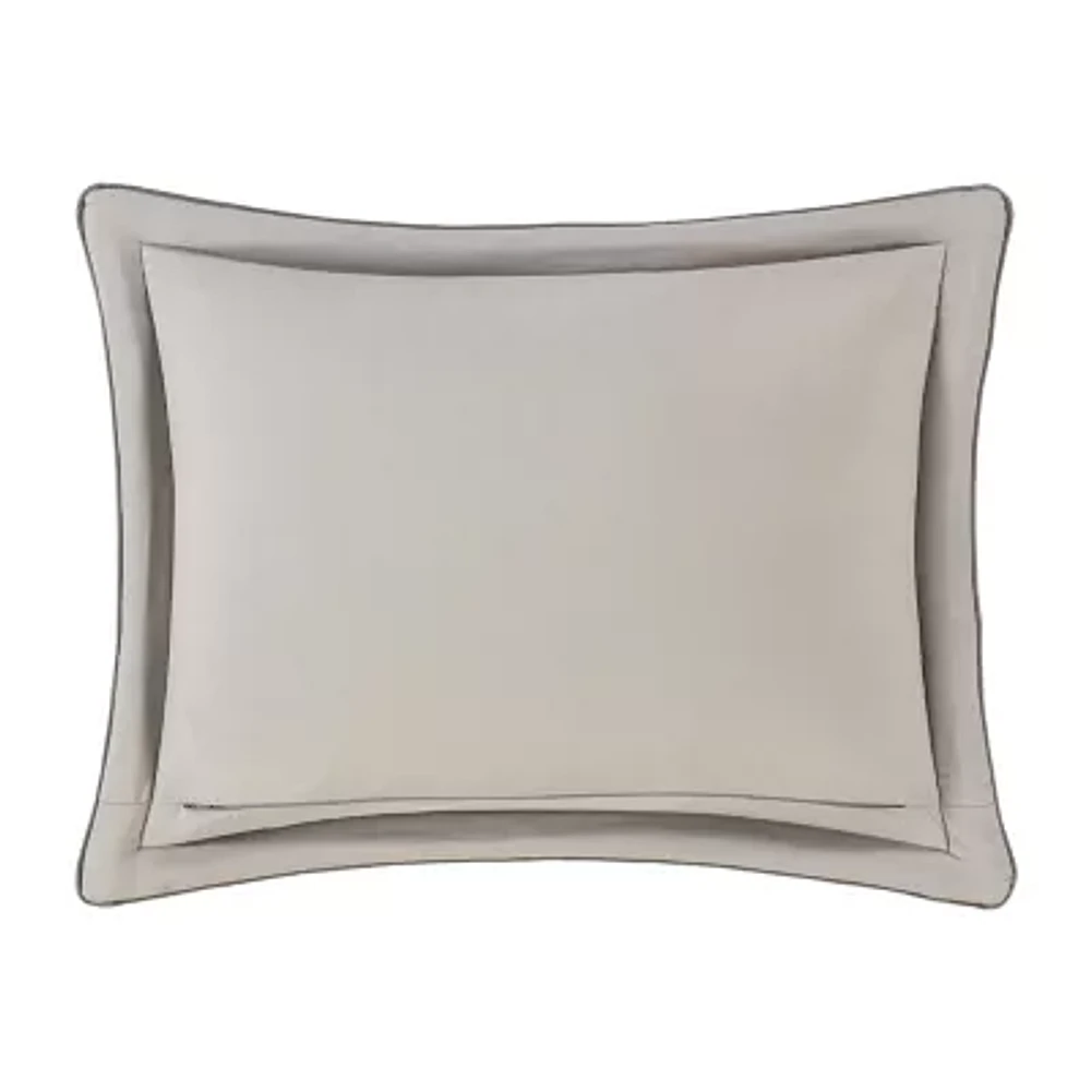 Queen Street Blythe Silver 4-pc. Midweight Comforter Set