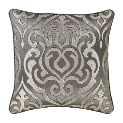 Queen Street Blythe Silver Square Throw Pillows