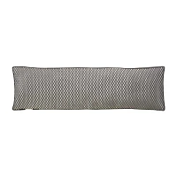 Queen Street Blythe Silver Rectangular Throw Pillow