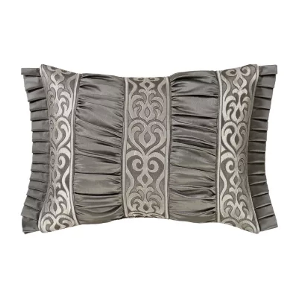 Queen Street Blythe Silver Rectangular Throw Pillows