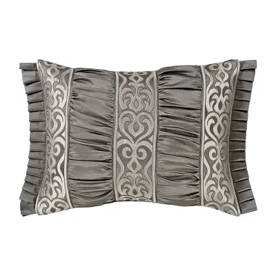 Queen Street Blythe Silver Rectangular Throw Pillows