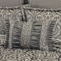 Queen Street Blythe Silver Rectangular Throw Pillows