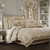 Queen Street Santina 4-pc. Midweight Comforter Set