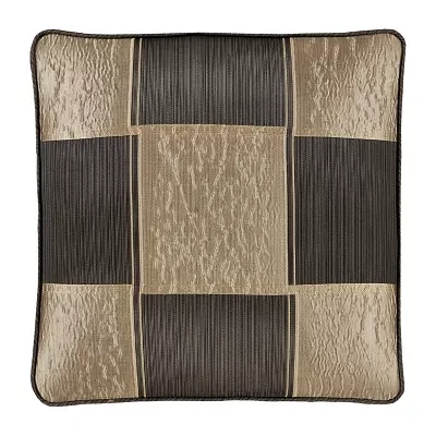 Queen Street Benton Bronze Square Throw Pillow