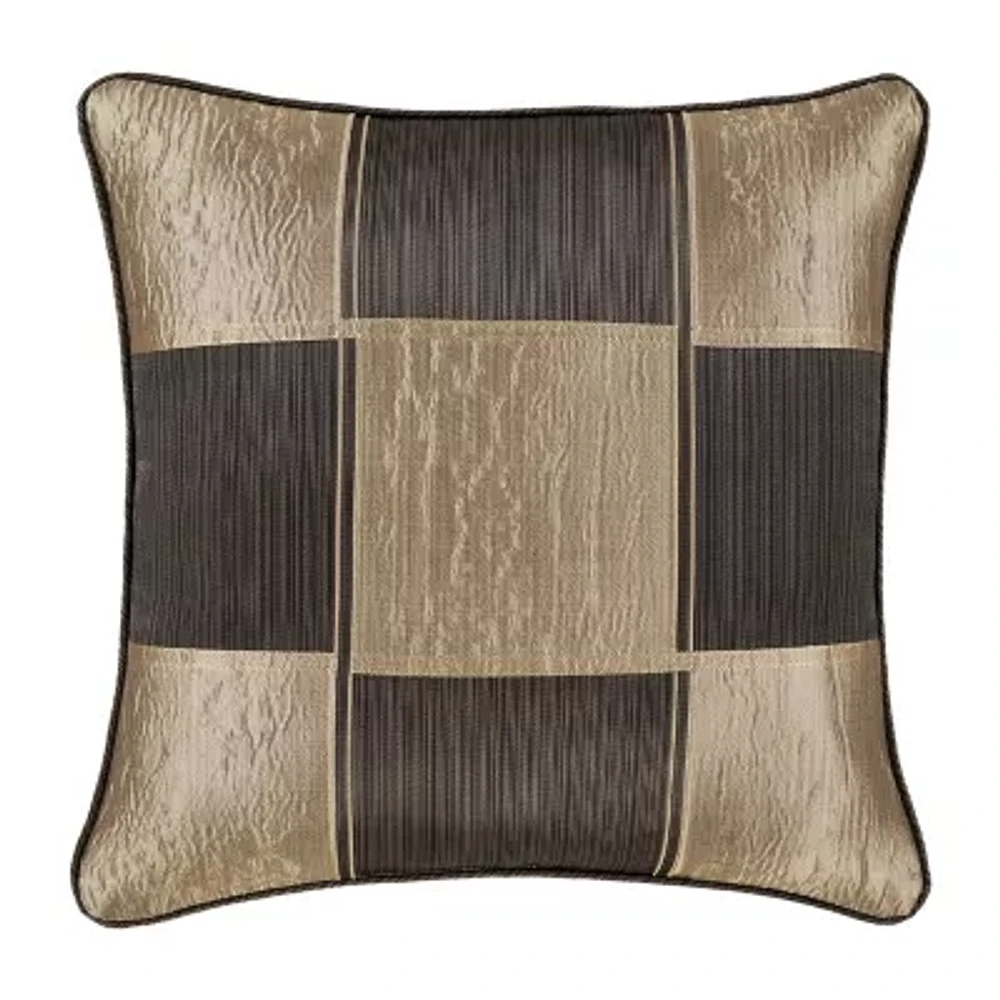 Queen Street Benton Bronze Square Throw Pillow