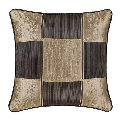 Queen Street Benton Bronze Square Throw Pillow