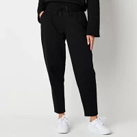 Xersion Womens Mid Rise Classic Fleece Barrel Pant