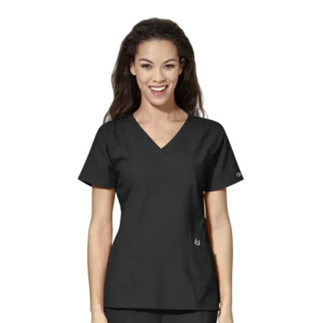 Skechers Dignity 1-Pocket Womens V Neck Stretch Fabric Moisture Wicking  Short Sleeve Scrub Top - JCPenney