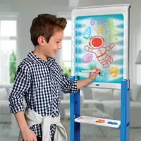 Discovery Kids Toy Floor Standing Light Designer Easel