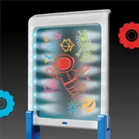 Discovery Kids Toy Floor Standing Light Designer Easel