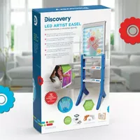 Discovery Kids Toy Floor Standing Light Designer Easel