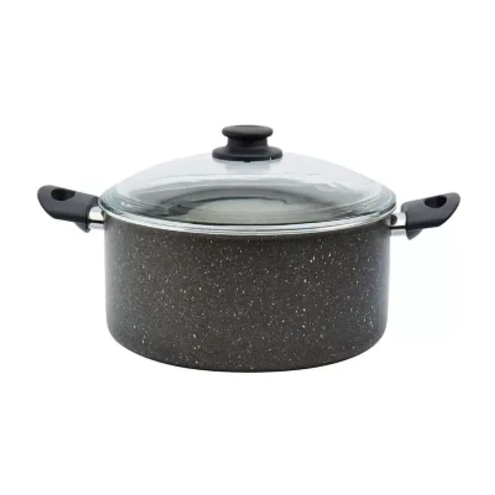 Commercial Chef Mini Casserole Dish with Lid, 0.63 qt. Cast Iron Casserole Dish