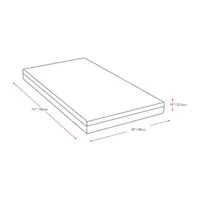 10" Deluxe Memory Foam Mattress