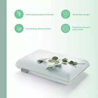 Dream Collection by Lucid Eucalyptus Mint Aromatherapy Memory Foam Pillow