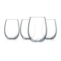 Luminarc Cachet Stemless 4-pc. Wine Glass