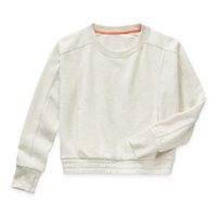 Xersion Little & Big Girls Crew Neck Long Sleeve Sweatshirt