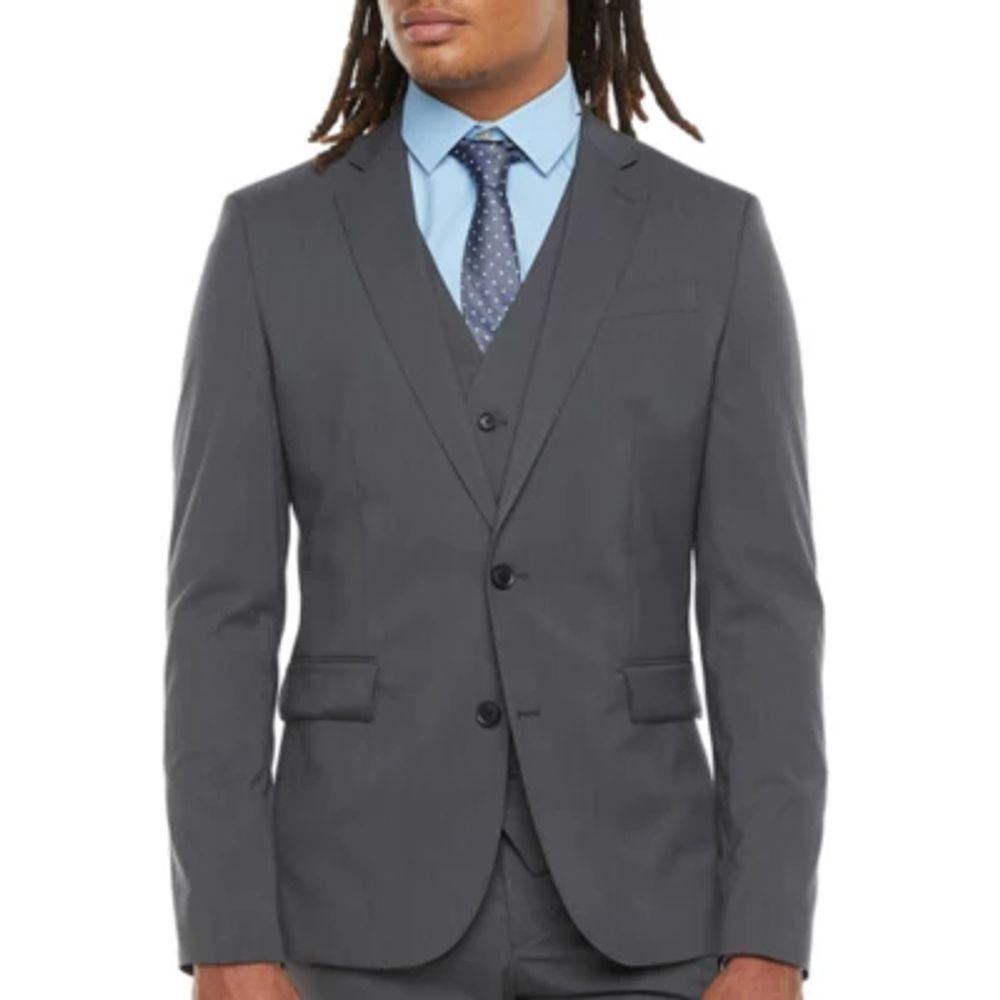 J. Ferrar Ultra Comfort Mens Slim Fit Suit Jacket