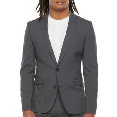 J. Ferrar Ultra Comfort Mens Super Slim Fit Suit Jacket