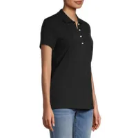 St. John's Bay Womens Short Sleeve Polo Shirt