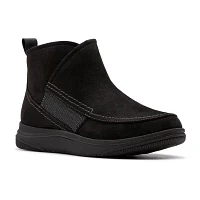 Clarks Womens Breeze Cora Flat Heel Booties