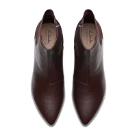 Clarks Womens Kepley Erin Kitten Heel Dress Boots