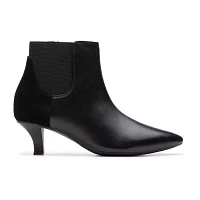 Clarks Womens Kepley Erin Stiletto Heel Dress Boots