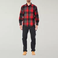 Smiths Workwear Flannel Mens Regular Fit Long Sleeve Shirt