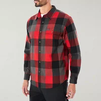 Smiths Workwear Flannel Mens Regular Fit Long Sleeve Shirt