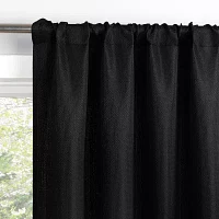 Sun Zero Dasan Blackout Rod Pocket Grommet Top Set of 4 Curtain Panel