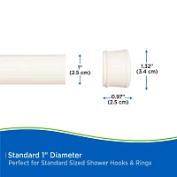 Kenney Adjustable Shower Curtain Rod