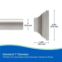 Kenney Adjustable Shower Curtain Rod