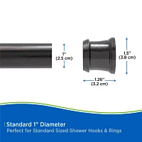 Kenney Adjustable Shower Curtain Rod