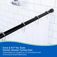 Kenney Adjustable Shower Curtain Rod