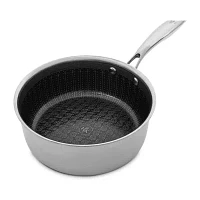 Hell's Kitchen Hybrid Try-Ply Stainless Steel 2.5-qt. Sauce Pan