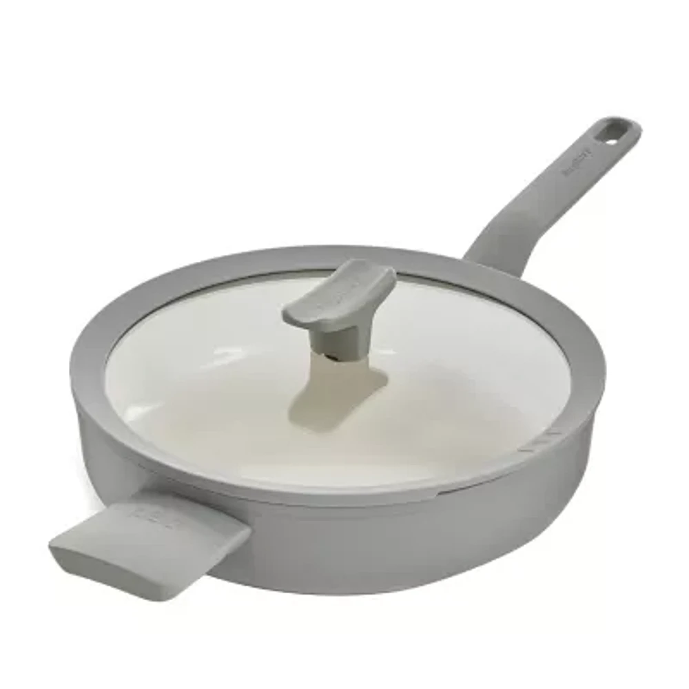 BergHOFF Balance Ceramic 3.1-qt. Saute Pan with Long Handle and Glass Lid