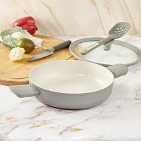 BergHOFF Balance Ceramic 3-qt. Saute Pan with Glass Lid