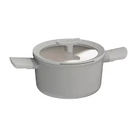 BergHOFF Balance Ceramic -qt. Stockpot with Glass Lid