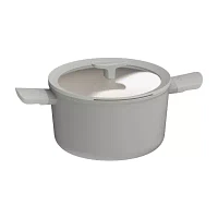 BergHOFF Balance Ceramic 5.8-qt. Stockpot with Glass Lid