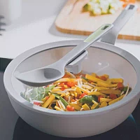 BergHOFF Balance Ceramic 11" Wok with Glass Lid