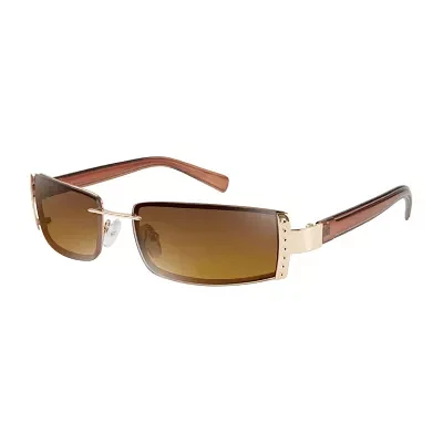 Southpole Womens UV Protection Rectangular Sunglasses