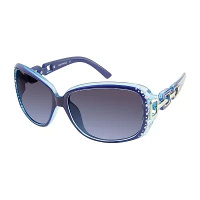 Southpole Womens UV Protection Rectangular Sunglasses